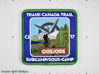 CJ'17 13th Canadian Jamboree Subcamp Trans Canada Trail [CJ JAMB 13-08a]
